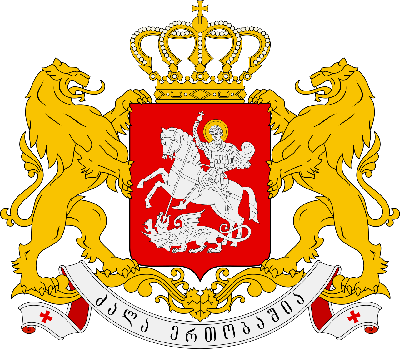 National emblem of Georgia